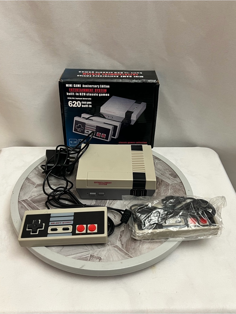 Mini Game Anniversary Edition Retro Console 620 Built-In Classic Games 2 Player